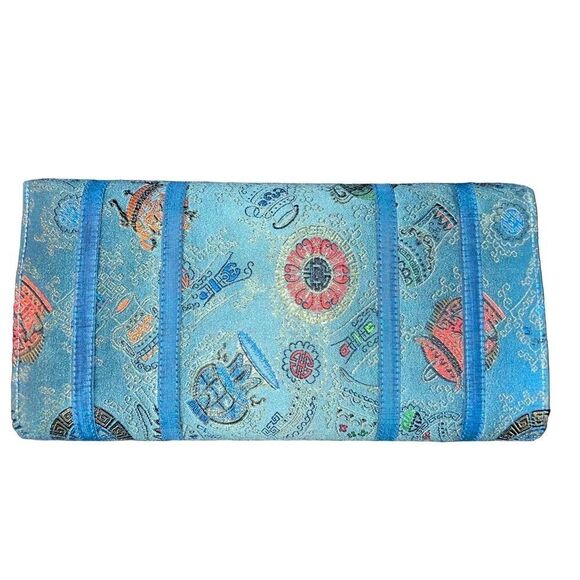 Vintage Oriental Silk Clutch  - Picture 2 of 16